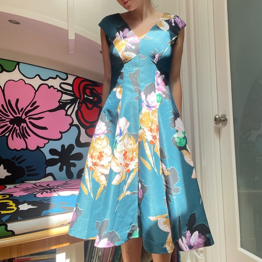 GORGEOUS floral Anthropologie dress